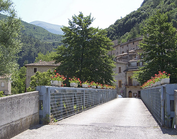 Flowerpots On The Bridge