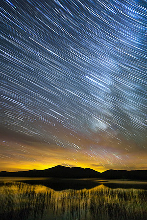 Star Trails Adirondacks