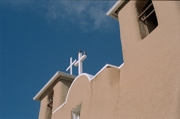 Cooing Pair On Cross